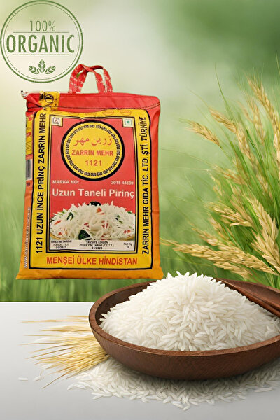 AHMEDİ ZERRİN BASMATİ PRİNÇ 5 KG 