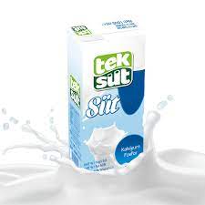 TEKSÜT YARIM YAĞLI SÜT 1 LT 